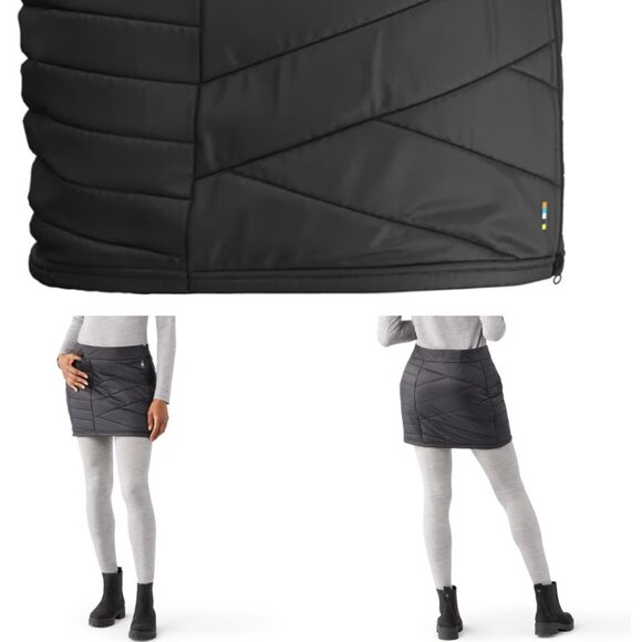 Smartwool Smartloft Zip Skirt – Black, Size XS (NWT)​ - Picture 3 of 3